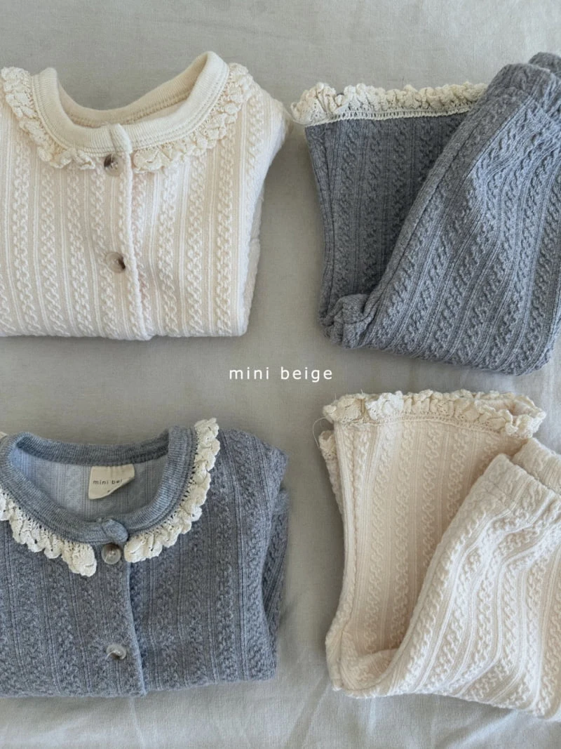 The Beige - Korean Baby Fashion - #babyfashion - Pocket Cardigan - 10