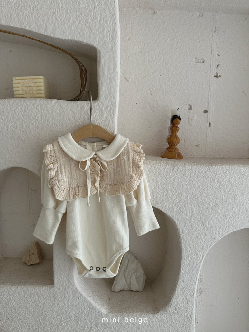 The Beige - Korean Baby Fashion - #babyfever - Ribbon Cape - 6