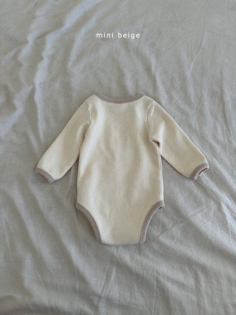 The Beige - Korean Baby Fashion - #babygirlfashion - Smile Stretchy Romper - 7