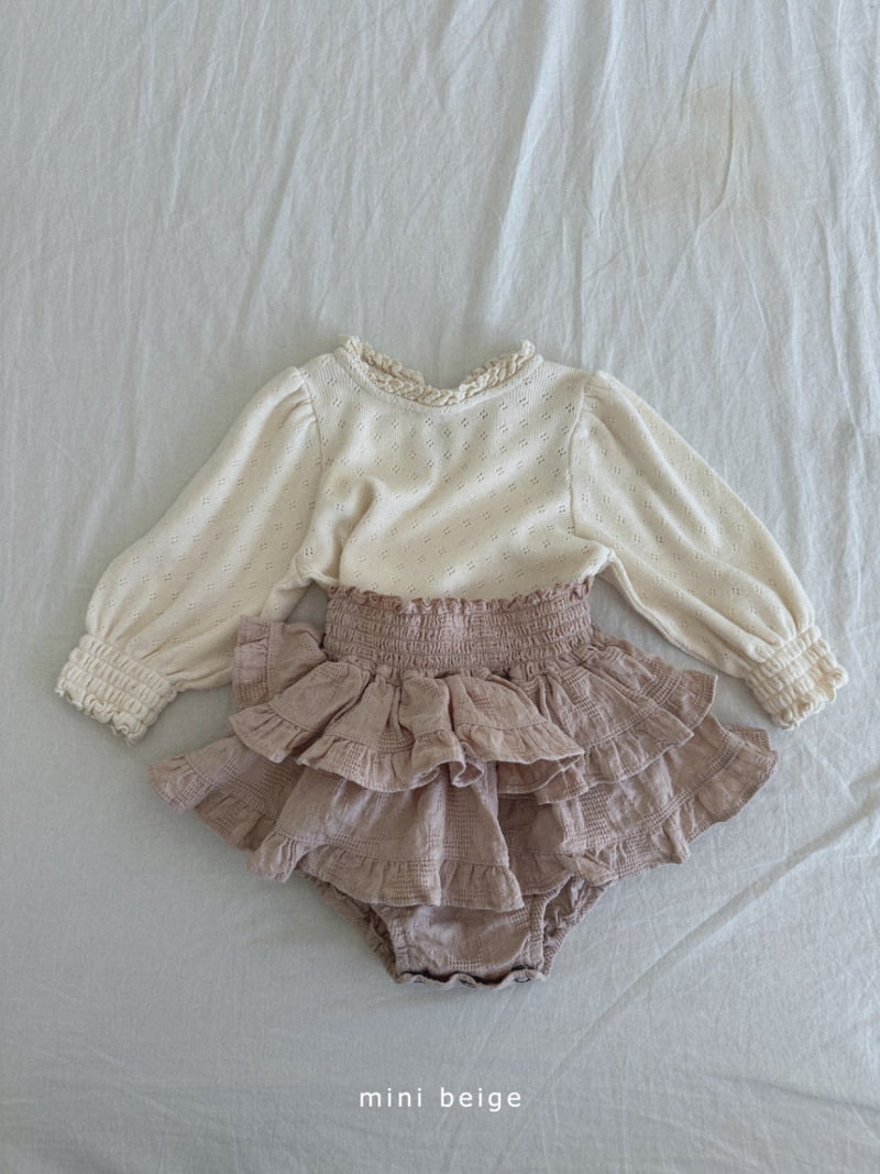 The Beige - Korean Baby Fashion - #babylifestyle - Smocked Bloomer - 10