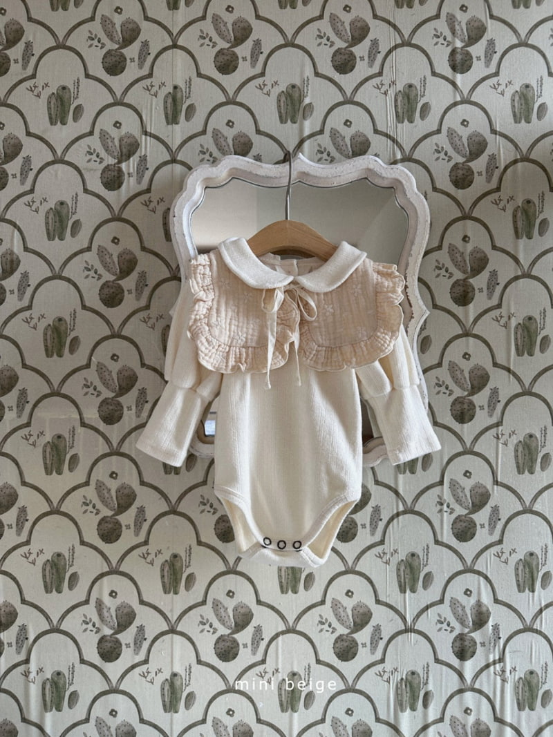 The Beige - Korean Baby Fashion - #babylifestyle - Puff Sleeve Romper - 6