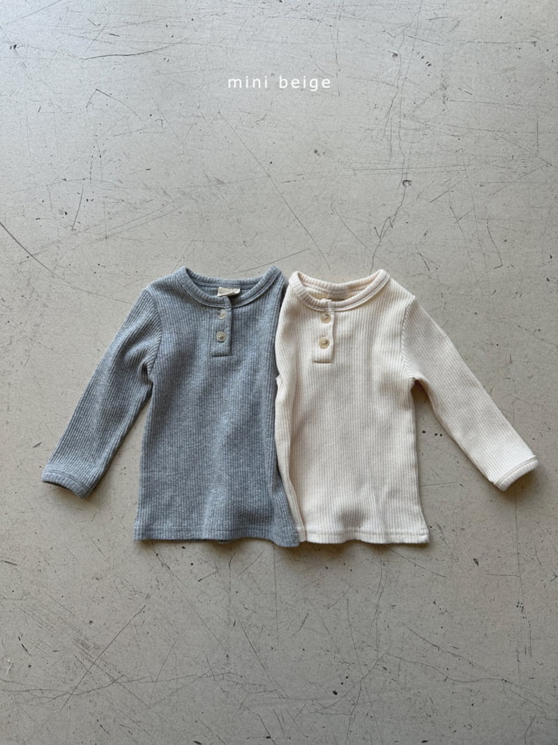 The Beige - Korean Baby Fashion - #smilingbaby - Fall Rib Tee - 10