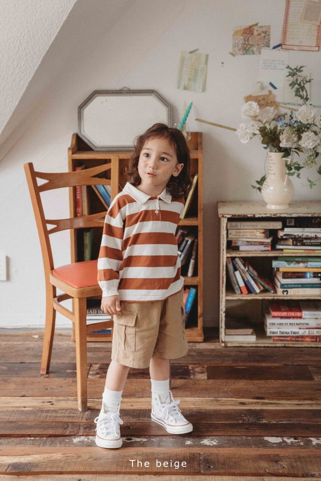 The Beige - Korean Children Fashion - #Kfashion4kids - Half Cargo Pants - 9