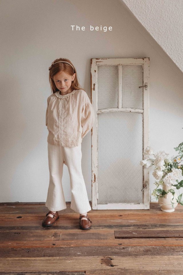 The Beige - Korean Children Fashion - #Kfashion4kids - Lace Blouse - 6