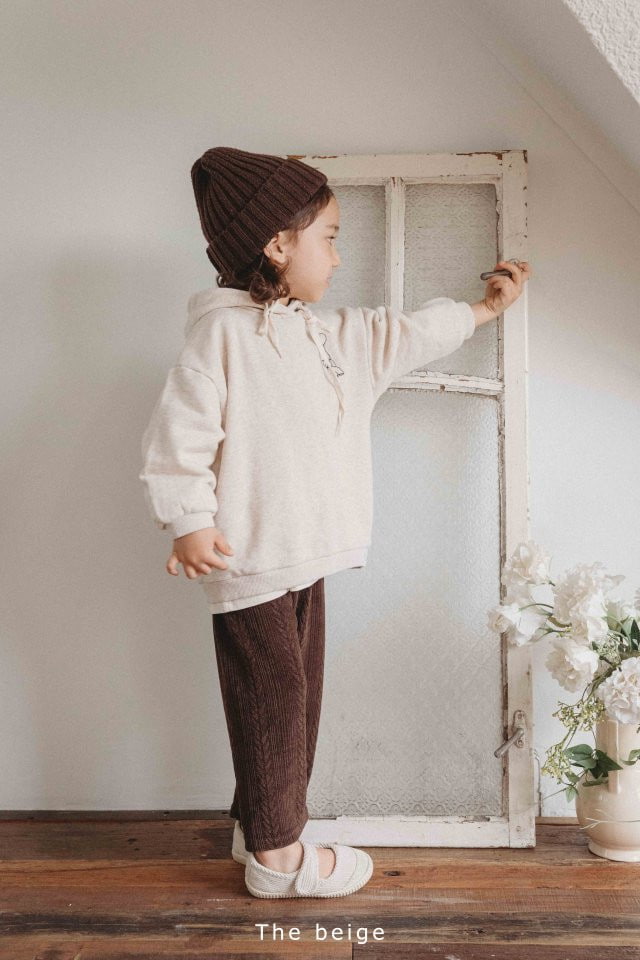 The Beige - Korean Children Fashion - #childofig - Knit Long Pants - 3