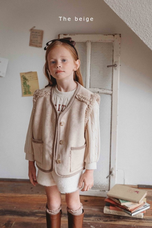 The Beige - Korean Children Fashion - #prettylittlegirls - Mustang Vest - 4