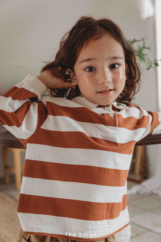 The Beige - Korean Children Fashion - #childrensboutique - Rubgy Tee