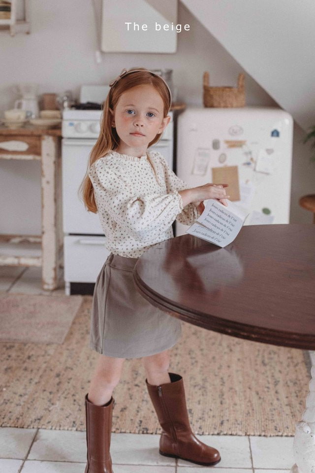 The Beige - Korean Children Fashion - #childrensboutique - Flower Lace Tee - 12