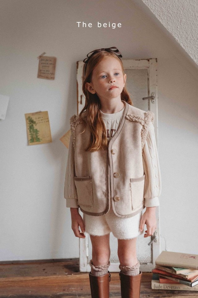 The Beige - Korean Children Fashion - #childrensboutique - Mustang Vest - 6