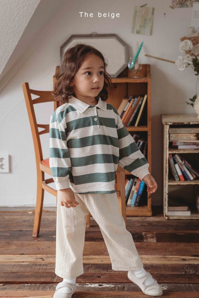 The Beige - Korean Children Fashion - #designkidswear - Rubgy Tee - 2