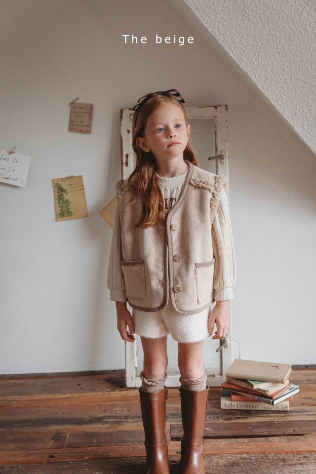 The Beige - Korean Children Fashion - #designkidswear - Mustang Vest - 7