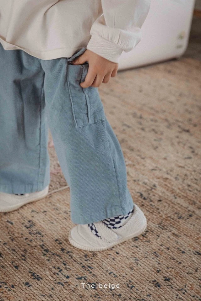 The Beige - Korean Children Fashion - #discoveringself - Corduroy Cargo Pants - 7