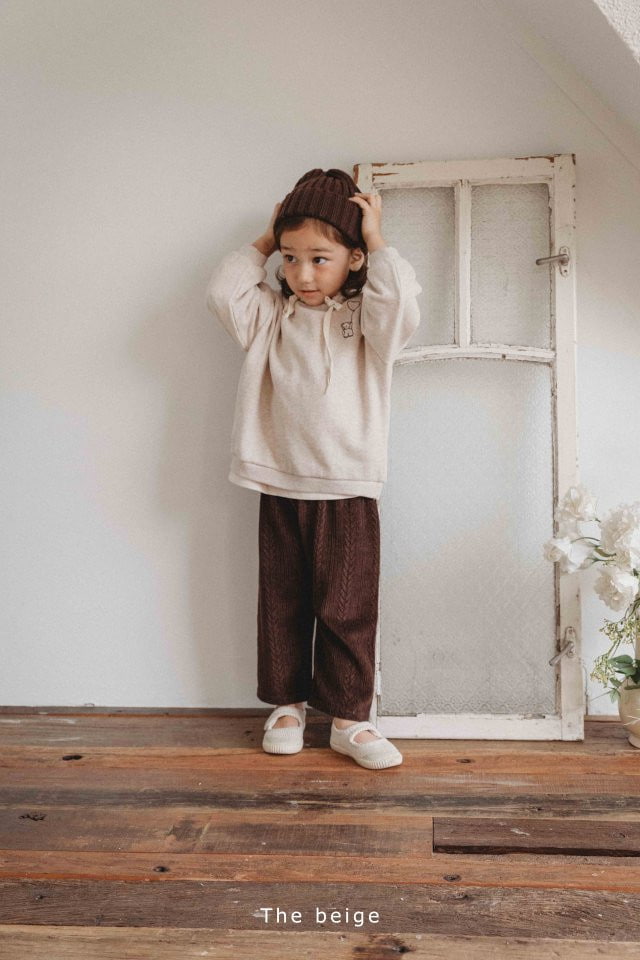 The Beige - Korean Children Fashion - #discoveringself - Knit Long Pants - 6