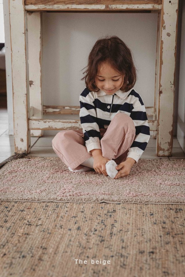 The Beige - Korean Children Fashion - #discoveringself - Pigment Straight Pants - 6