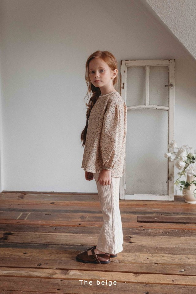 The Beige - Korean Children Fashion - #discoveringself - Knit Bootscut Pants - 2