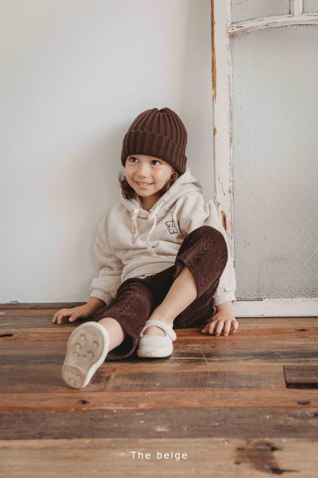 The Beige - Korean Children Fashion - #fashionkids - Knit Long Pants - 7