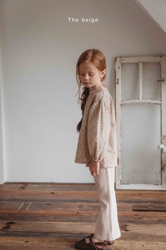 The Beige - Korean Children Fashion - #fashionkids - Knit Bootscut Pants - 3