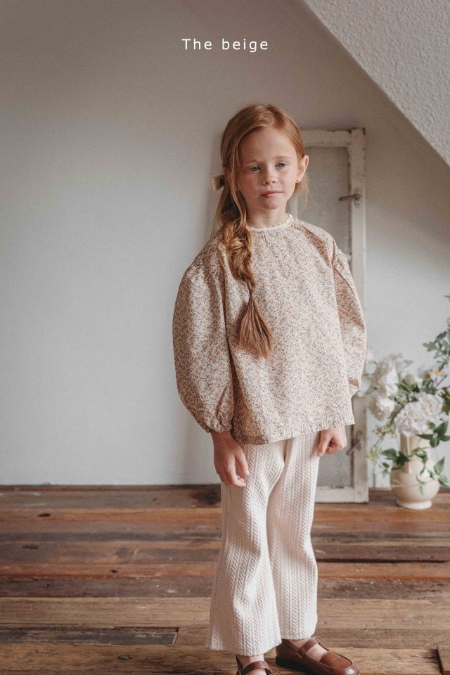 The Beige - Korean Children Fashion - #fashionkids - Knit Bootscut Pants - 4