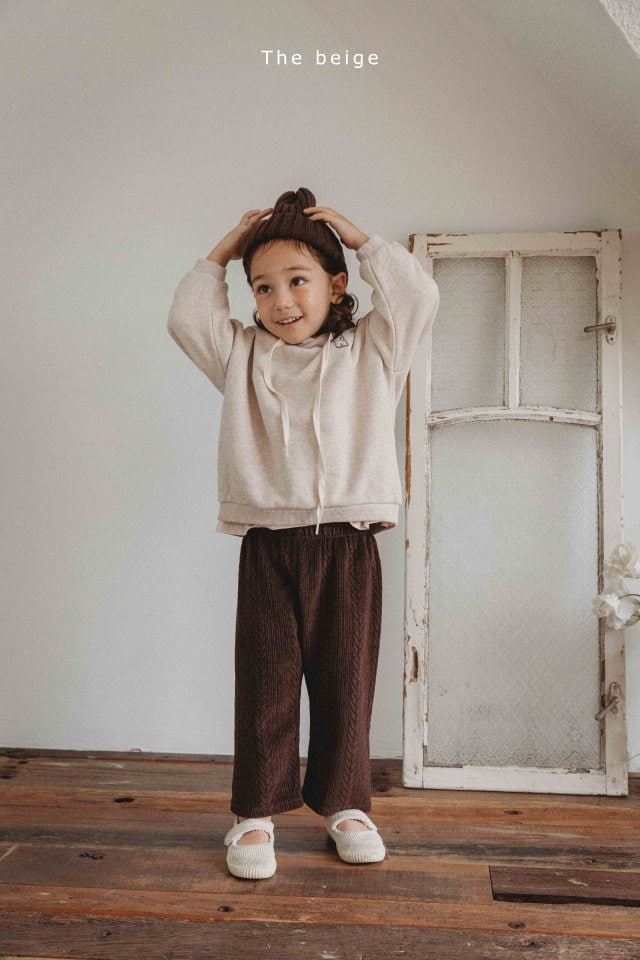 The Beige - Korean Children Fashion - #kidsstore - Knit Long Pants - 9