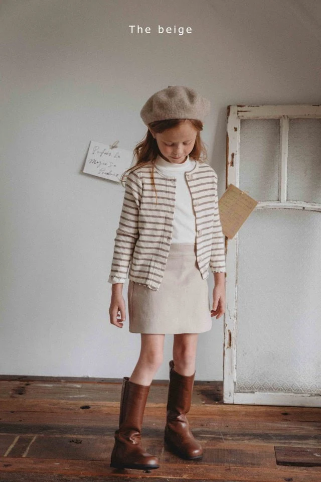 The Beige - Korean Children Fashion - #kidsstore - Half Turtleneck Tee - 12