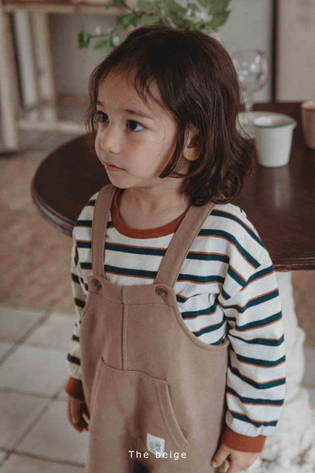 The Beige - Korean Children Fashion - #kidsstore - Multi Stripe Tee - 10