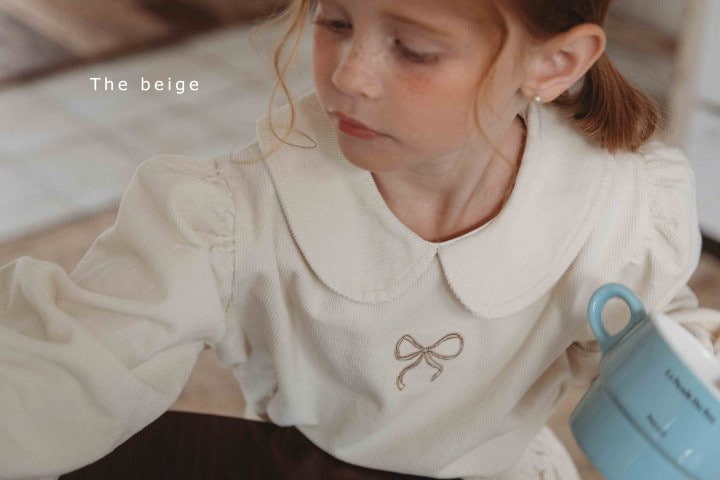 The Beige - Korean Children Fashion - #kidsstore - Corduory Blouse