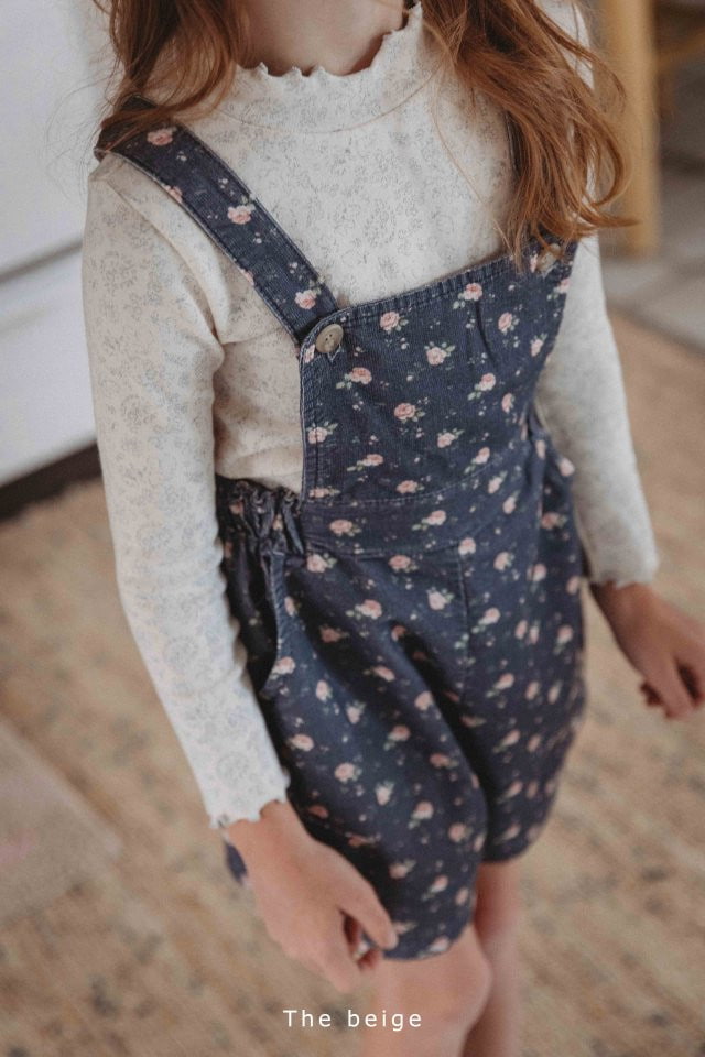 The Beige - Korean Children Fashion - #littlefashionista - Wave Half Turtleneck Tee