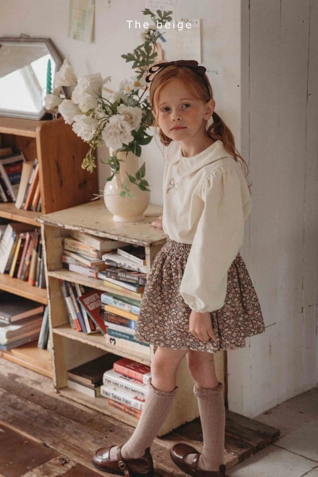 The Beige - Korean Children Fashion - #toddlerclothing - Corduroy Frill Skirt - 7