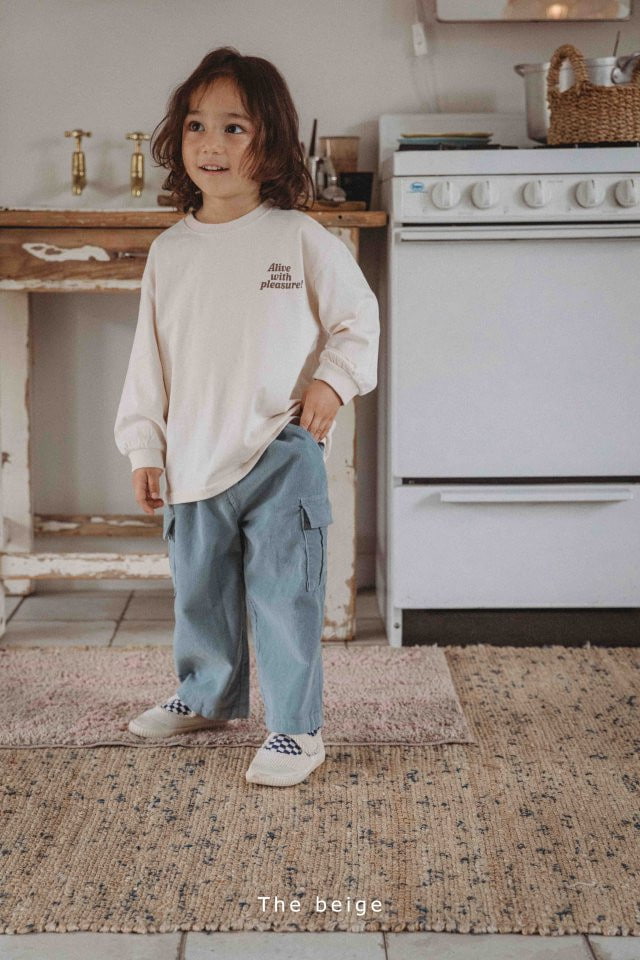 The Beige - Korean Children Fashion - #toddlerclothing - Corduroy Cargo Pants - 2