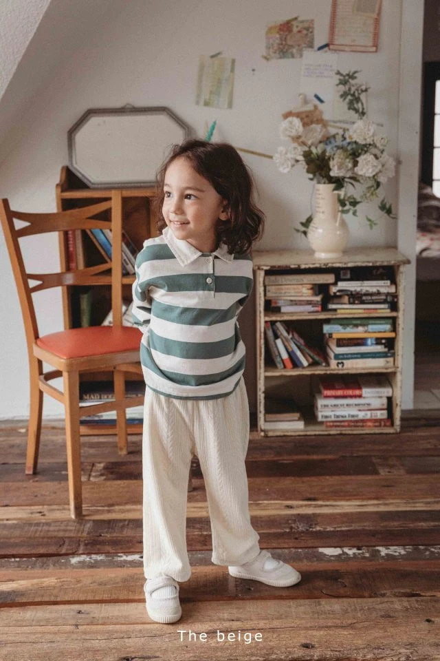 The Beige - Korean Children Fashion - #toddlerclothing - Knit Long Pants