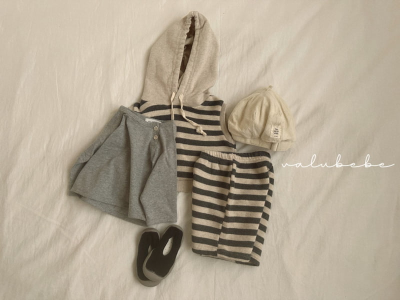 Valu Bebe - Korean Baby Fashion - #babyboutique - Stripe Hoodie - 4