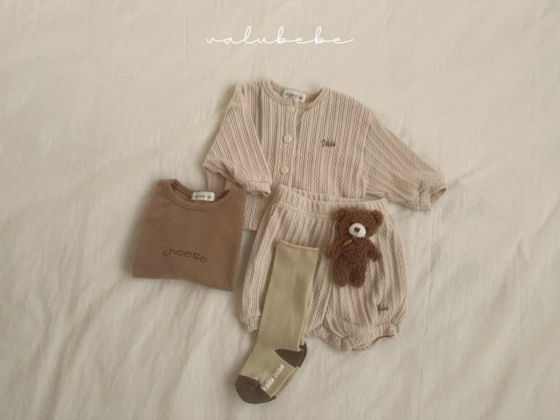 Valu Bebe - Korean Baby Fashion - #babyboutiqueclothing - Cheese Soft Tee - 6