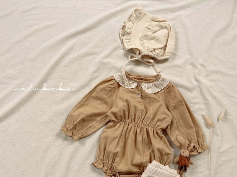 Valu Bebe - Korean Baby Fashion - #babyboutique - Bebe Lace Puff Boydsuit - 4