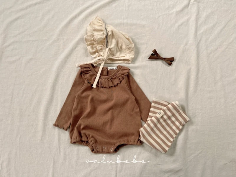 Valu Bebe - Korean Baby Fashion - #babyboutiqueclothing - Bebe Stripe Leggings - 2