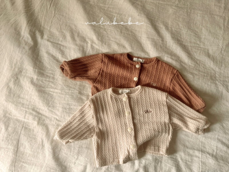 Valu Bebe - Korean Baby Fashion - #babyboutiqueclothing - Eyelet Cardigan - 2