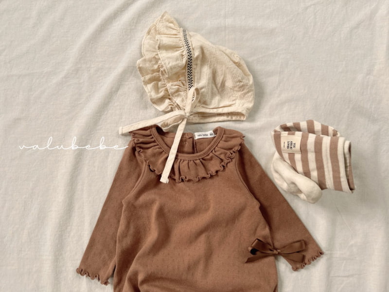 Valu Bebe - Korean Baby Fashion - #babyboutiqueclothing - Heim Frill Bonnet - 12