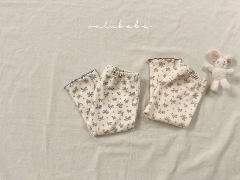 Valu Bebe - Korean Baby Fashion - #babyclothing - Bebe Flower Wave Leggings