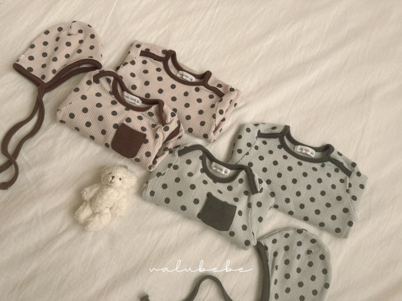 Valu Bebe - Korean Baby Fashion - #babyclothing - Bebe Dot Romper - 11