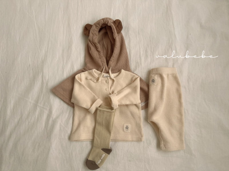 Valu Bebe - Korean Baby Fashion - #babyboutiqueclothing - Bear Hood Cape - 4