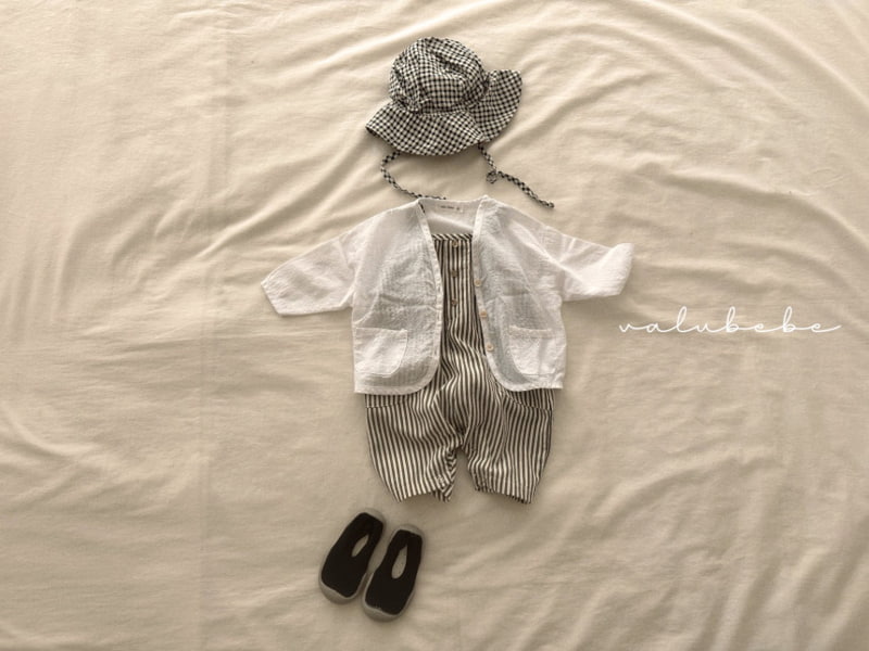 Valu Bebe - Korean Baby Fashion - #babyfashion - Bebe Tom Suspender Bodysuit - 7