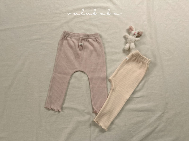 Valu Bebe - Korean Baby Fashion - #babyfashion - Bebe Embo Leggings - 2