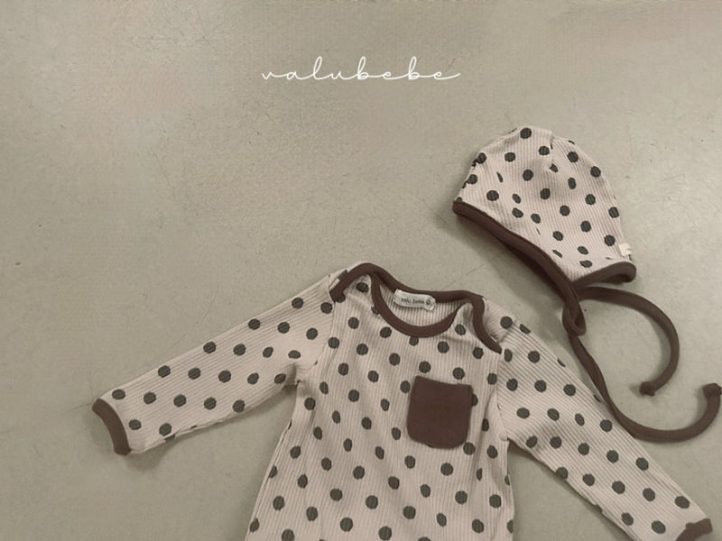 Valu Bebe - Korean Baby Fashion - #babyfashion - Bebe Dot Romper - 12