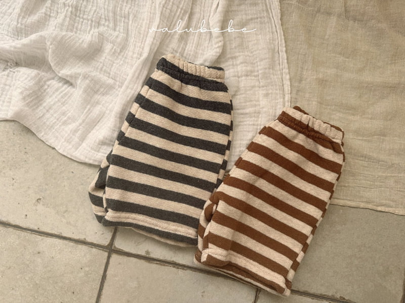 Valu Bebe - Korean Baby Fashion - #babyfashion - Stripe Short Pants