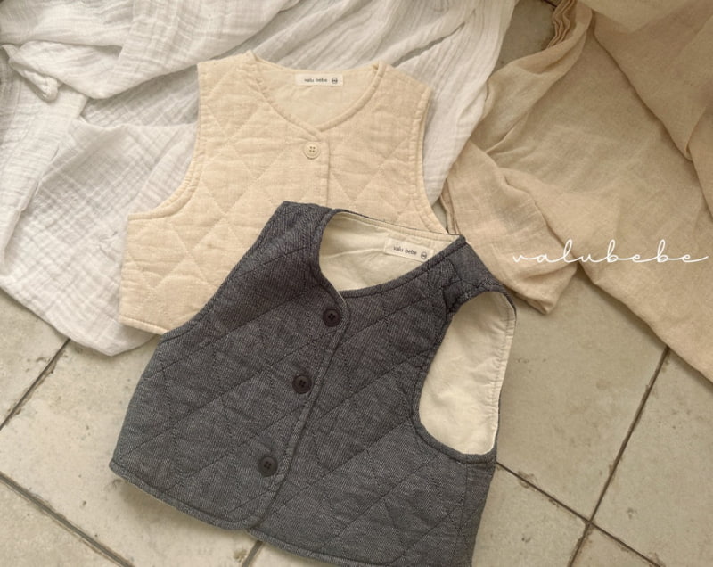 Valu Bebe - Korean Baby Fashion - #babyfashion - Hame Quilting Vest - 6