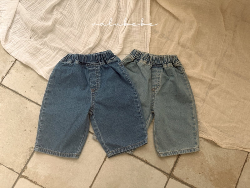 Valu Bebe - Korean Baby Fashion - #babyfever - Toy Denim Pants - 2