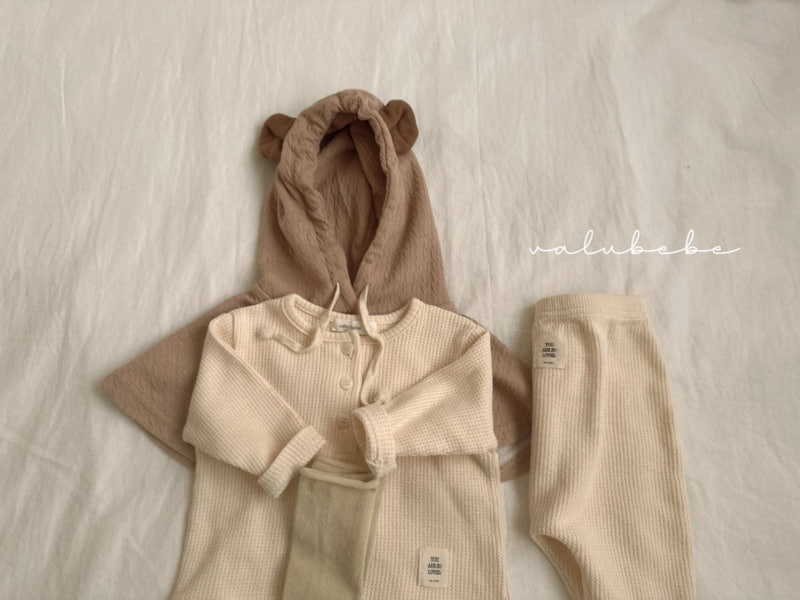 Valu Bebe - Korean Baby Fashion - #babygirlfashion - Bear Hood Cape - 7