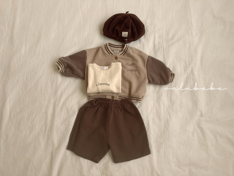 Valu Bebe - Korean Baby Fashion - #babylifestyle - Cheese Soft Tee - 11