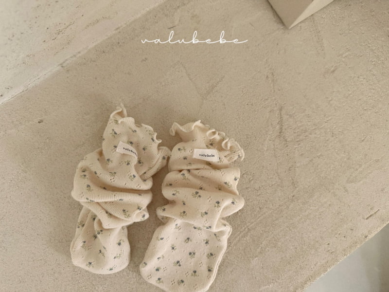 Valu Bebe - Korean Baby Fashion - #babylifestyle - Emily Flower Roll Socks