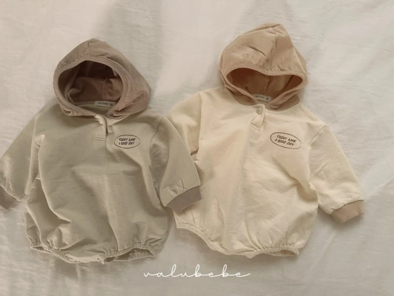 Valu Bebe - Korean Baby Fashion - #babyoninstagram - Bebe Today Hood Bodysuit - 6