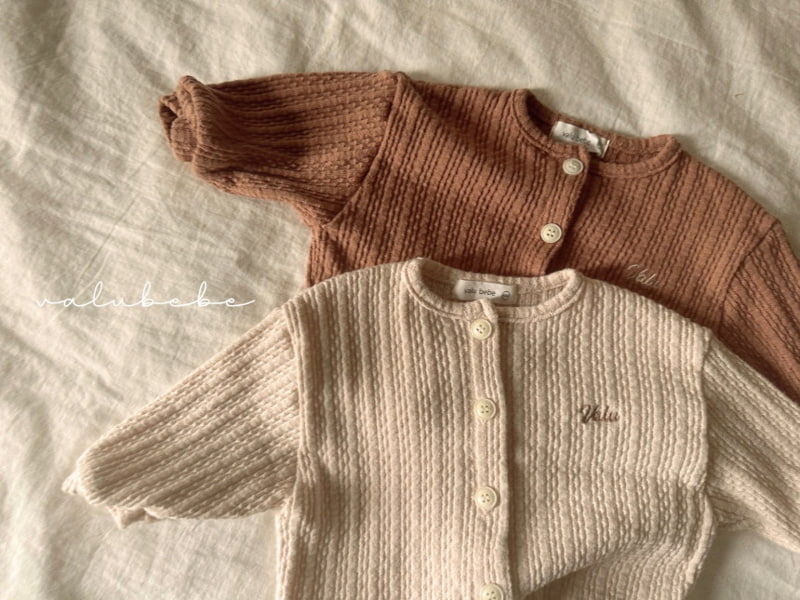 Valu Bebe - Korean Baby Fashion - #babyoninstagram - Eyelet Cardigan - 8